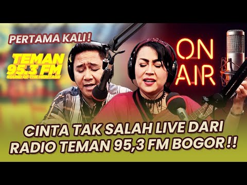 CINTA TAK SALAH - RATNA LISTY Feat. PANGLIMA LANGIT (Live di Radio Teman 95,3FM Bogor)