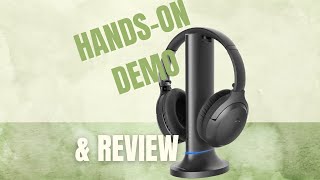 Avantree Opera Wireless TV Headphones: Hands-On Demo, Connections, Review