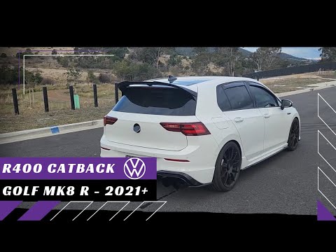 Invidia R400 Exhaust System | VW Golf Mk8 R 2021+