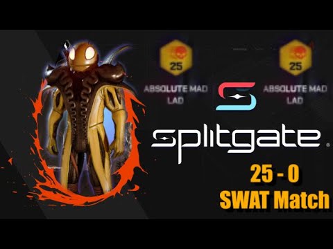 25-0 FLAWLESS SWAT Match in Splitgate - ABSOLUTE MAD LAD!!!