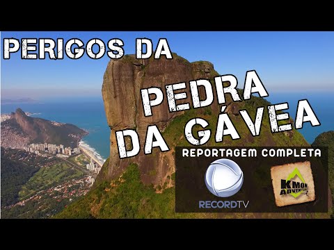 RISCOS NA PEDRA DA GÁVEA (RECORD TV)