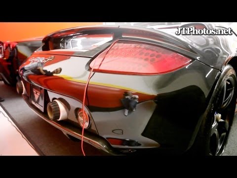 Porsche Carrera GT cold start with straight pipes