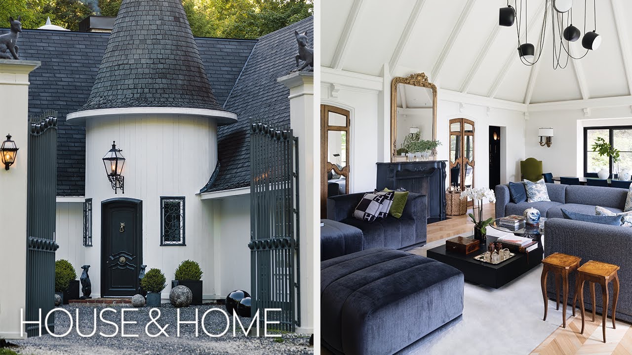 A Designer's Enchanting Château in the Eastern Townships of Québec