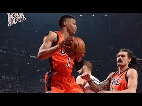 Russell Westbrook All 26 Points vs Raptors |  March 28, 2016 | NBA 2016