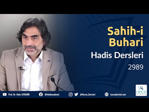 Sahih-i Buhari Hadis Dersleri - 58 - Cizye Kitabı - 2989 - 23.01.2022