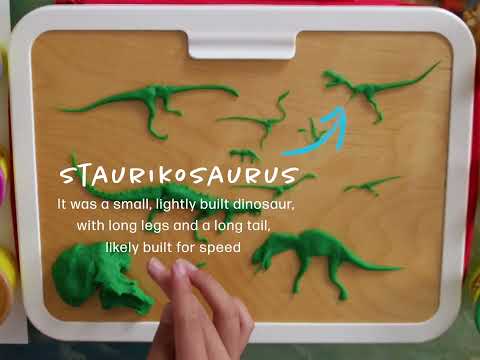 🎨 PLAYDOH | Making Triassic Dinosaurs 🦕