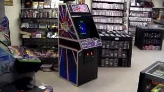 Atari's 1981 Tempest Arcade Machine - The Original Dedicated Cabinet, not The Cheap Cardboard One!