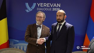 Встреча министра иностранных дел Республики Армения с председателем Палаты представителей Бельгии 06/05/26
