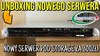 KUPIŁEM SERWER ZA 300ZŁ! | UNBOXING I PIERWSZE URUCHOMIENIE 🔥