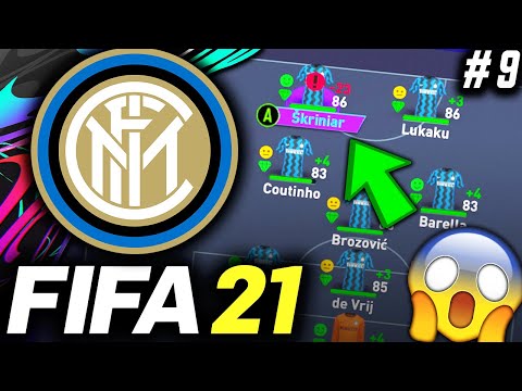 USING DEFENDER AT STRIKER!!😭 - FIFA 21 Inter Milan Career Mode EP9