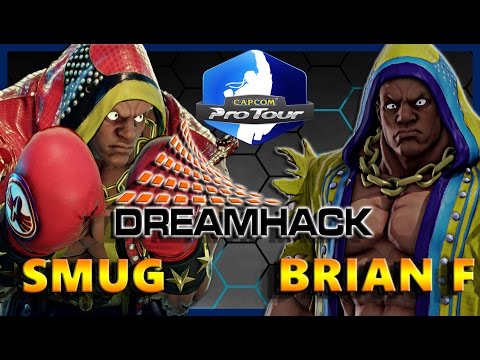 SFV - Smug  Vs Brian F * Ultimate Balrog Mirror * DreamHack Top 48 - SF5