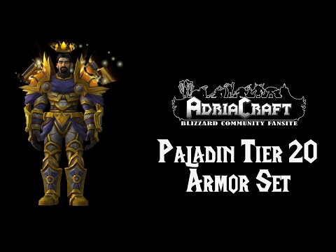 Paladin Tier 20 Armor Set
