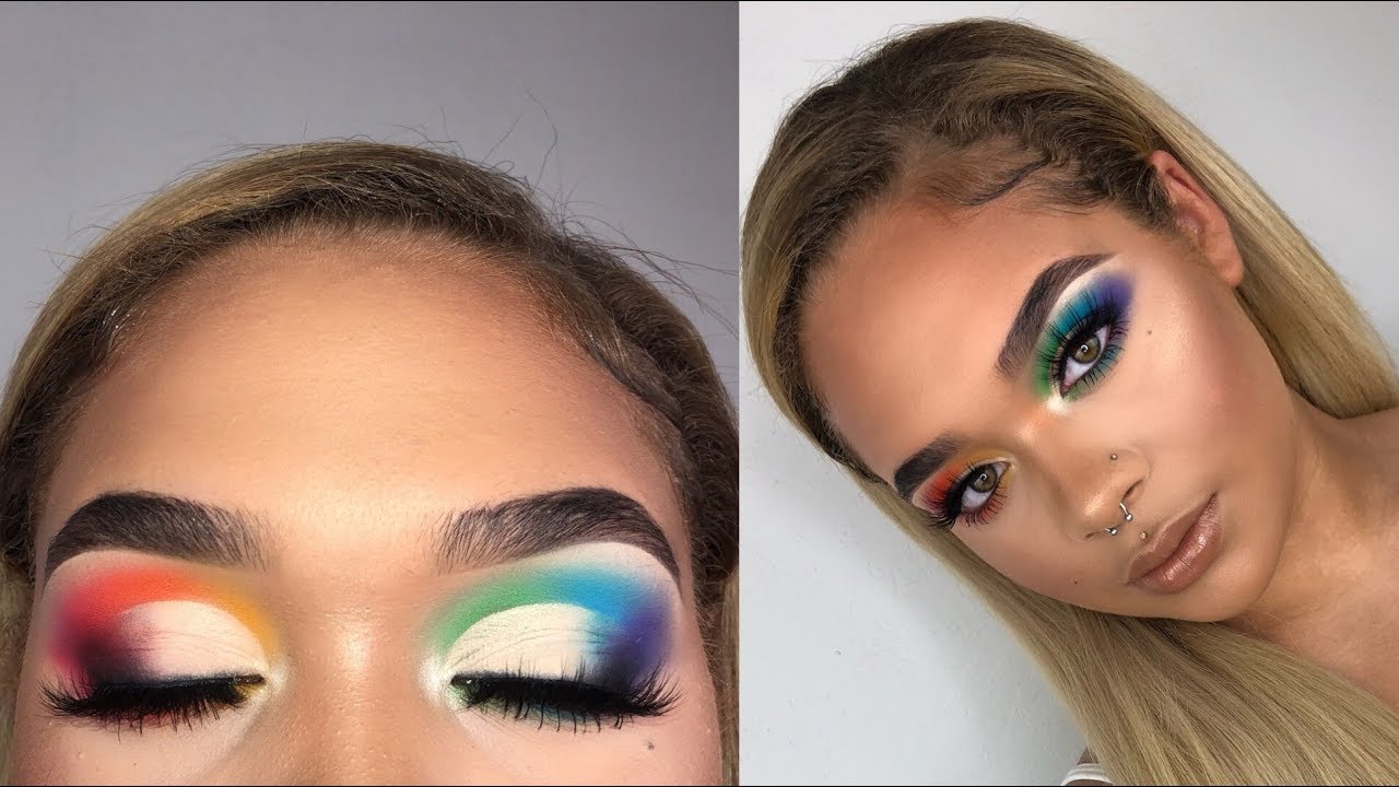 PRIDE INSPIRED MAKEUP TUTORIAL | Mikala Walker