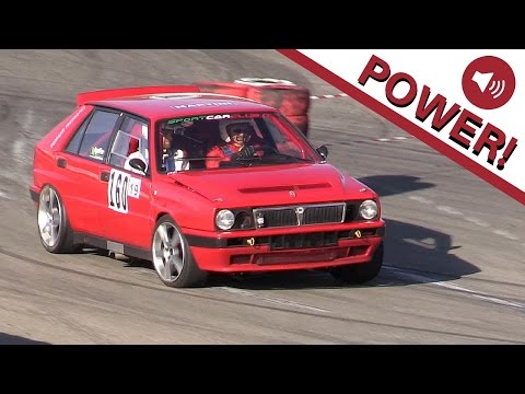 Lancia Delta Integrale 400 HP - Action & Pure Sound!