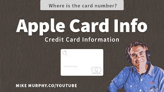 Apple Card: How To Find Credit Card Information