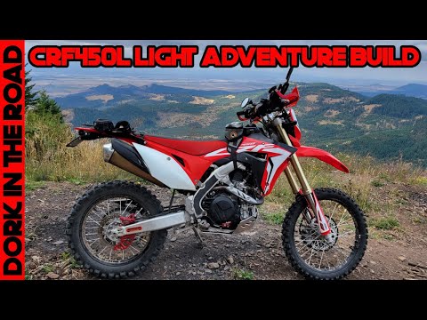 My Light Adventure Bike Build: Complete Honda CRF450L Mods List