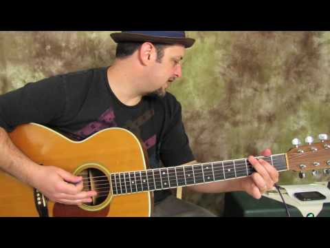 Easy Beginner Acoustic Songs on Guitar - Lessons - Ray Lamontagne - Trouble