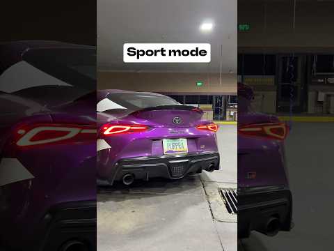 The difference is CRAZY! #supramk5 #toyotasupra #supra