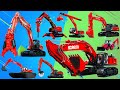 Amazing Excavators Synthesis Excavator AUger Demolition Hammer Trencher Saw Digger Magnet