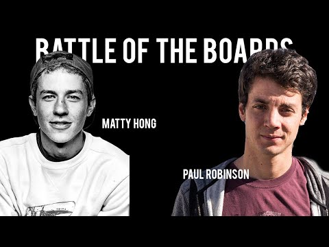 BOFTB - Male Qualification 2 - Paul Robinson VS. Matty Hong