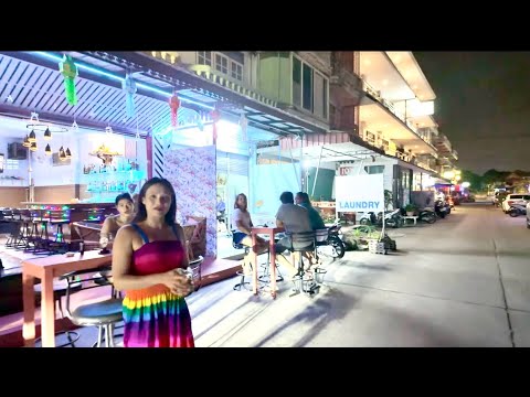 Cha Am Thailand Nightlife Tour 4K