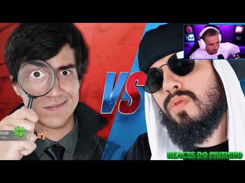 PIUZINHO REAGINDO A MUSSOUMANO VS METAFORANDO - BATALHAS DE YOUTUBERS