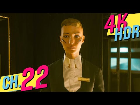 [4K HDR] Cyberpunk 2077 (100%, Very Hard, All Side Quests) Walkthrough Part 22 - Full Disclosure