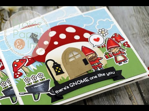 Lawn Fawn Oh Gnome! Cards | Copic Coloring