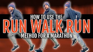 How to Use the Run Walk Run Method for a Marathon