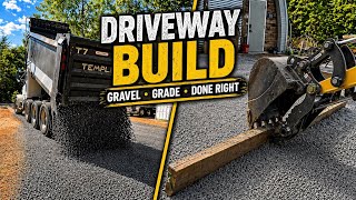 No More DUST! Building a Driveway for Heavy Vehicles.