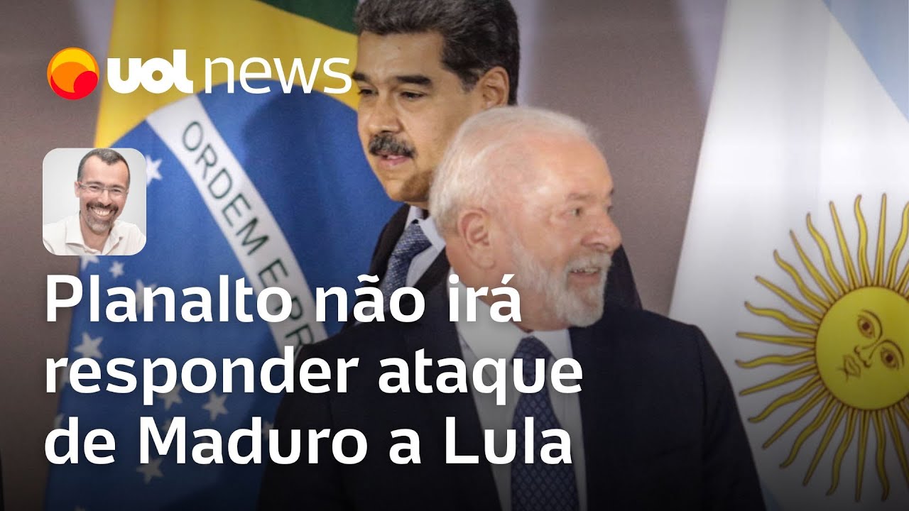 Maduro manda recado para venezuelanos em ataque a Lula; Planalto não irá responder | Jamil Chade