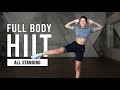 All Standing Fat Burning Workout | 40 Min Full Body HIIT (No Jumping & Beginner Friendly)