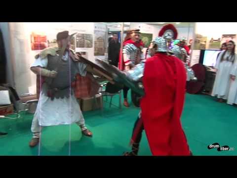 Lupte daco-romane la Târgul de Turism al României martie 2013 (Porolissum, Zalău)