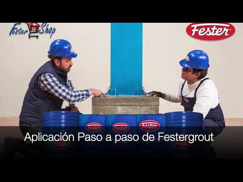 Paso a paso para aplicar Festergrout || Festershop