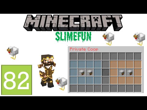 Slimefun #82 - Genetic ChickEngineering - Brand New Slimefun Add-on!