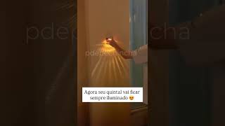 LAMPADA LED SOLAR DA SHOPEE #achadinhos #shopee  #casa #lar #luz #dicas #decoração #led