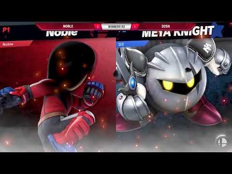 VS Weekly 7/18/19 - Winners R2 - Noble (Mii Brawler) vs D2da (Meta Knight) - SSBU
