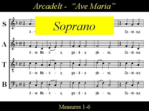 Ave Maria - Arcadelt - Soprano