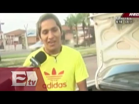 Taxista bolivariano “detiene a ladrón” y lo muestra en tv / Desde la red