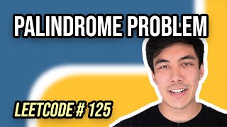 Download the video "Palindrome (Common Interview Problem) - Python3 Walkthrough & Solution"