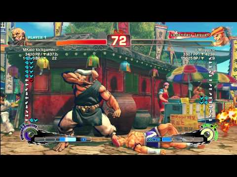 MKaio kickgamer [Gouken] vs o Moggy o [Adon] SSF4 Arcade Edition