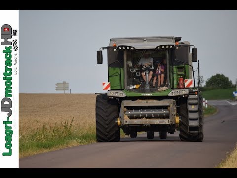 Nouvelle Moissoneuse Fendt 6335 Paralevel Nature Green | Orges 2018 !