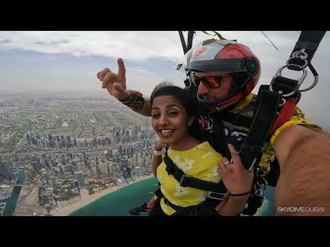 SKY DIVE DUBAI ✈️ Bucket list done ✅