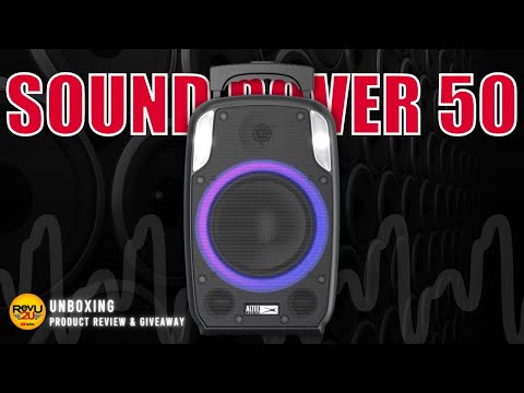 The Altec Lansing SoundRover 50 Wireless Bluetooth Speaker 🔊 Review!