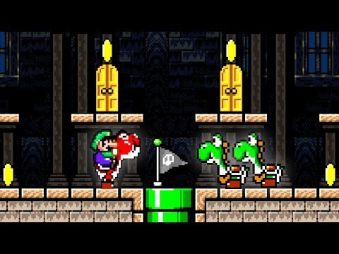 Super Mario Maker 2 - Creative "A Plumber and His Yoshi" Course!