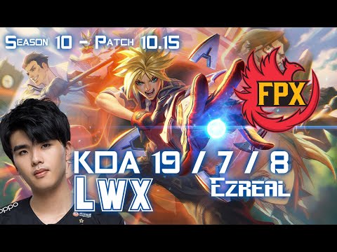 FPX Lwx EZREAL vs SENNA ADC - Patch 10.15 KR Ranked