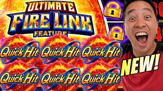 ★NEW SLOT!★ ON FIRE THIS TIME! HOW MANY QUICK HITS ULTIMATE QUICK HIT FIRE LINK Slot Machine (L&W)