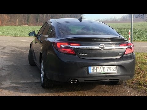 2016 Opel Insignia 2.0 CDTI EcoFlex (170 HP) Test Drive