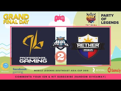 MSC 2018 Grand Finals | AE Main vs DD Pro Gaming (MPL-PH 2018 ReMatch) & Awarding