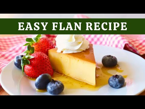 EASY Flan Recipe | Just 5 Ingredients! 🍮